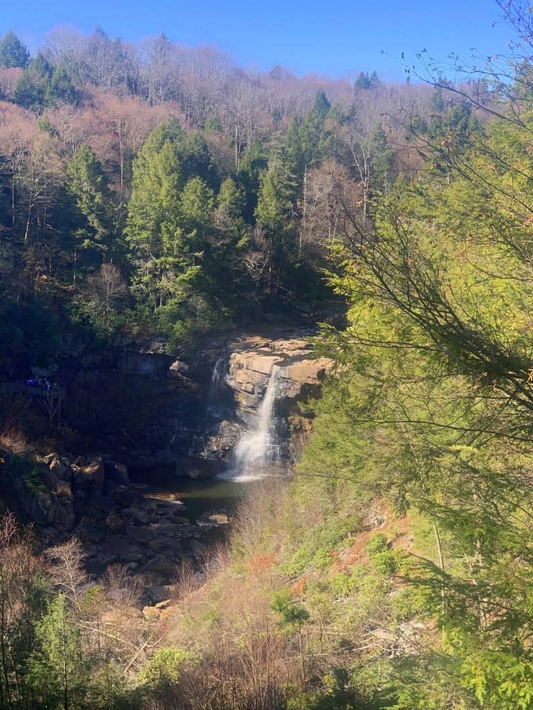 blackwater falls main falls