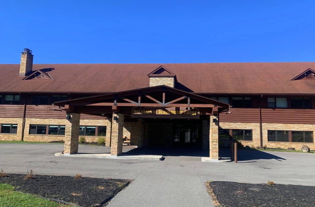 blackwater falls state park lodge front