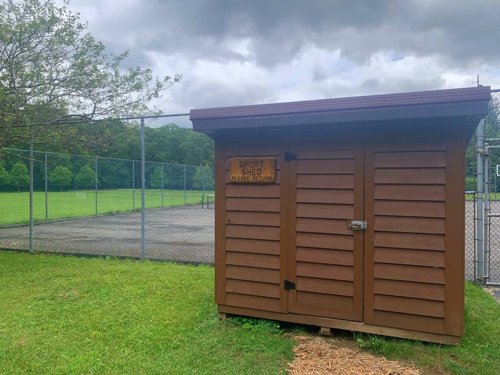 herrington manor state park game equipment shed