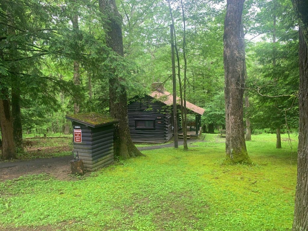 herrington manor state park cabin 6 with porch swing