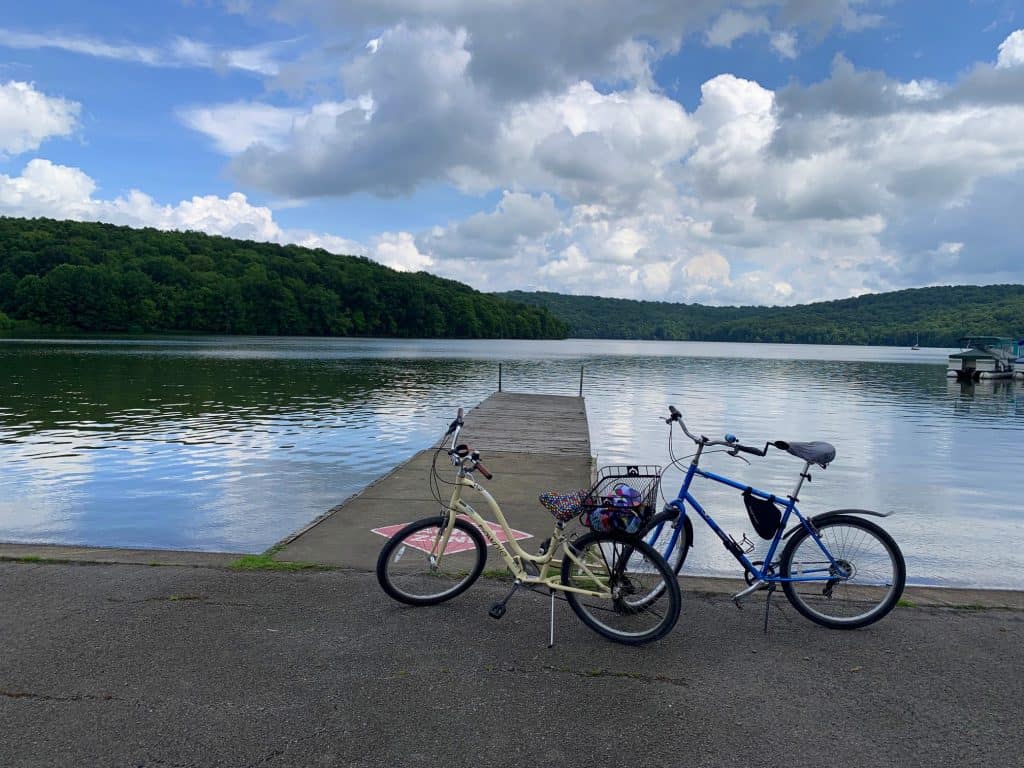bikes at moraine state park