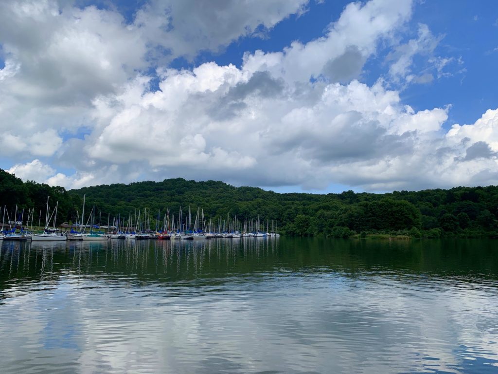 moraine state park marina views