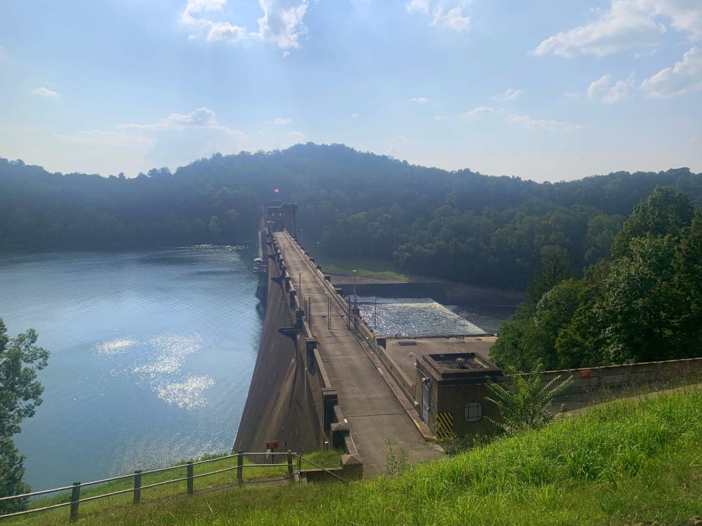 tygart lake state park dam