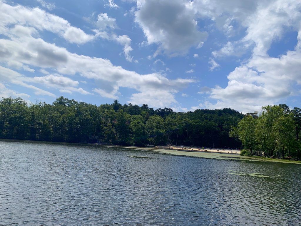 cacapon resort state park lake for swimming and boating