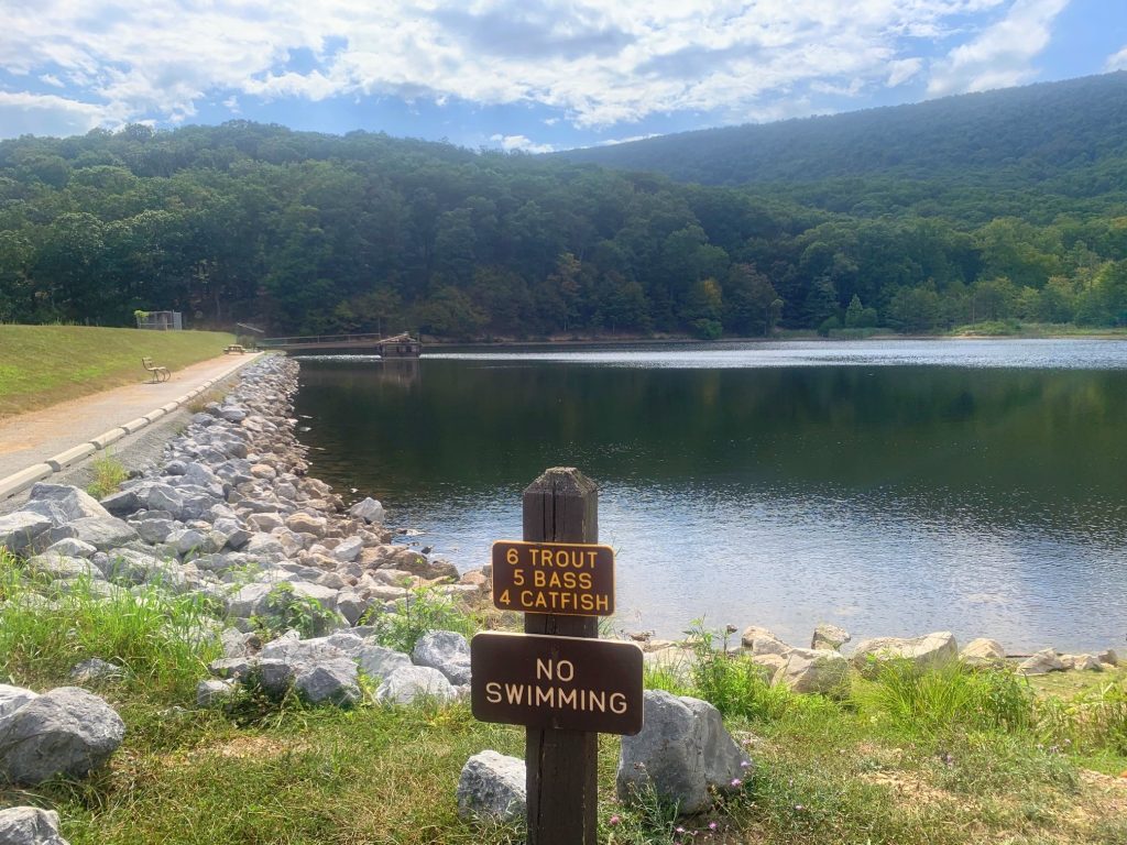 cacapon resort state park lake for fishing
