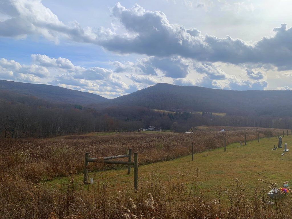 seasonal vista at sang run state park
