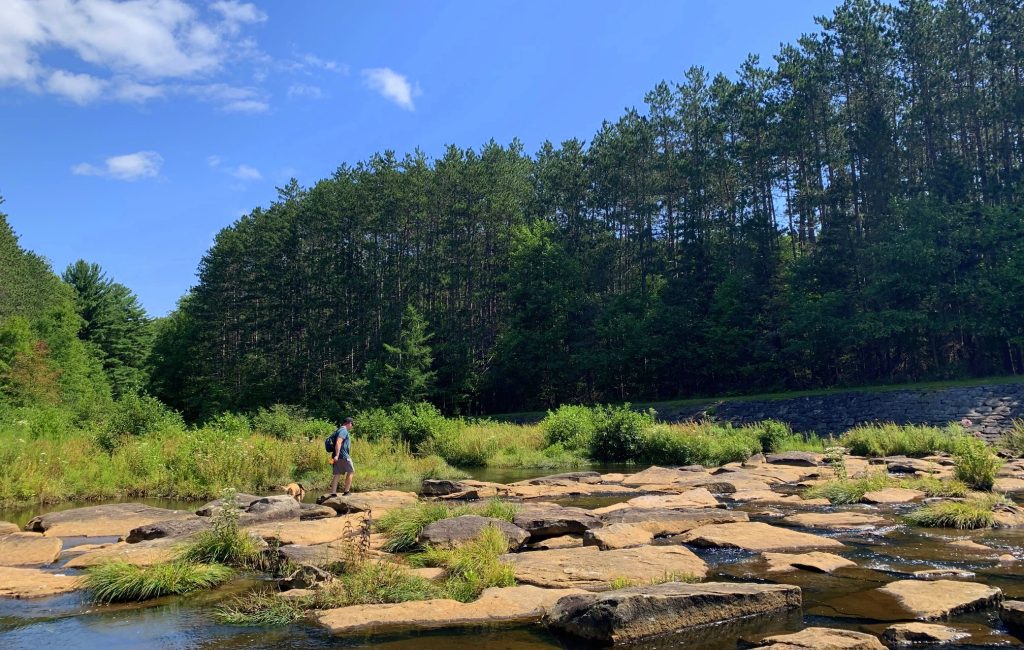russ and franklin at parker dam state park