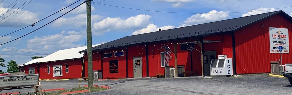 lost + found pizza and provisions in lost river, wv
