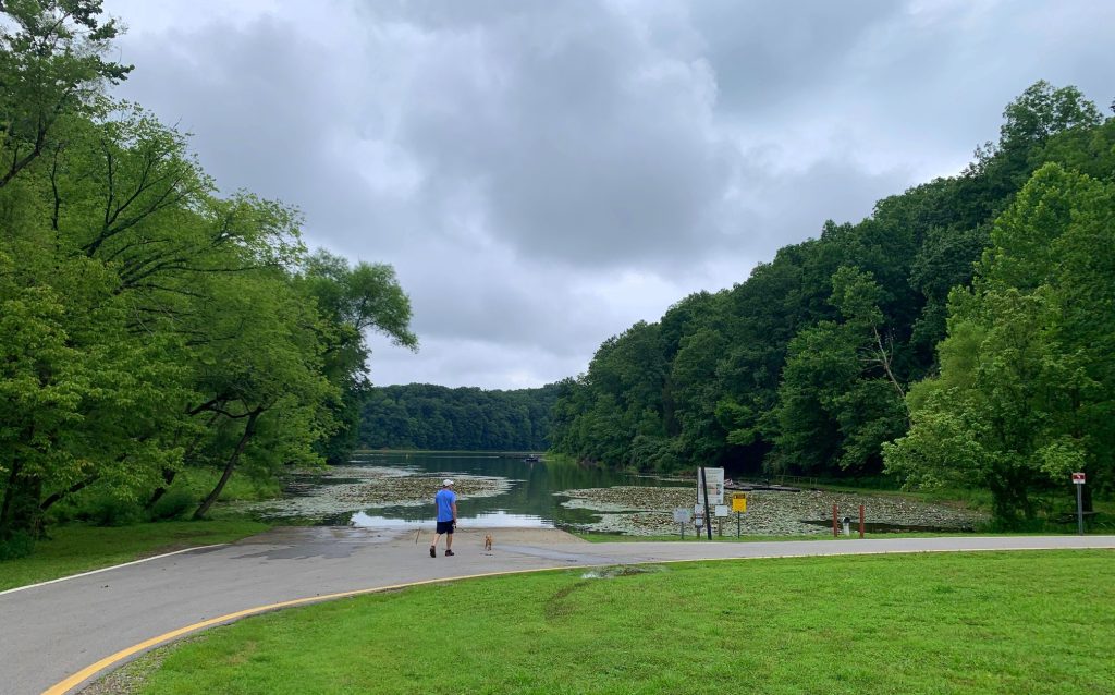 burr oak state park lakeview trail and backpack trail